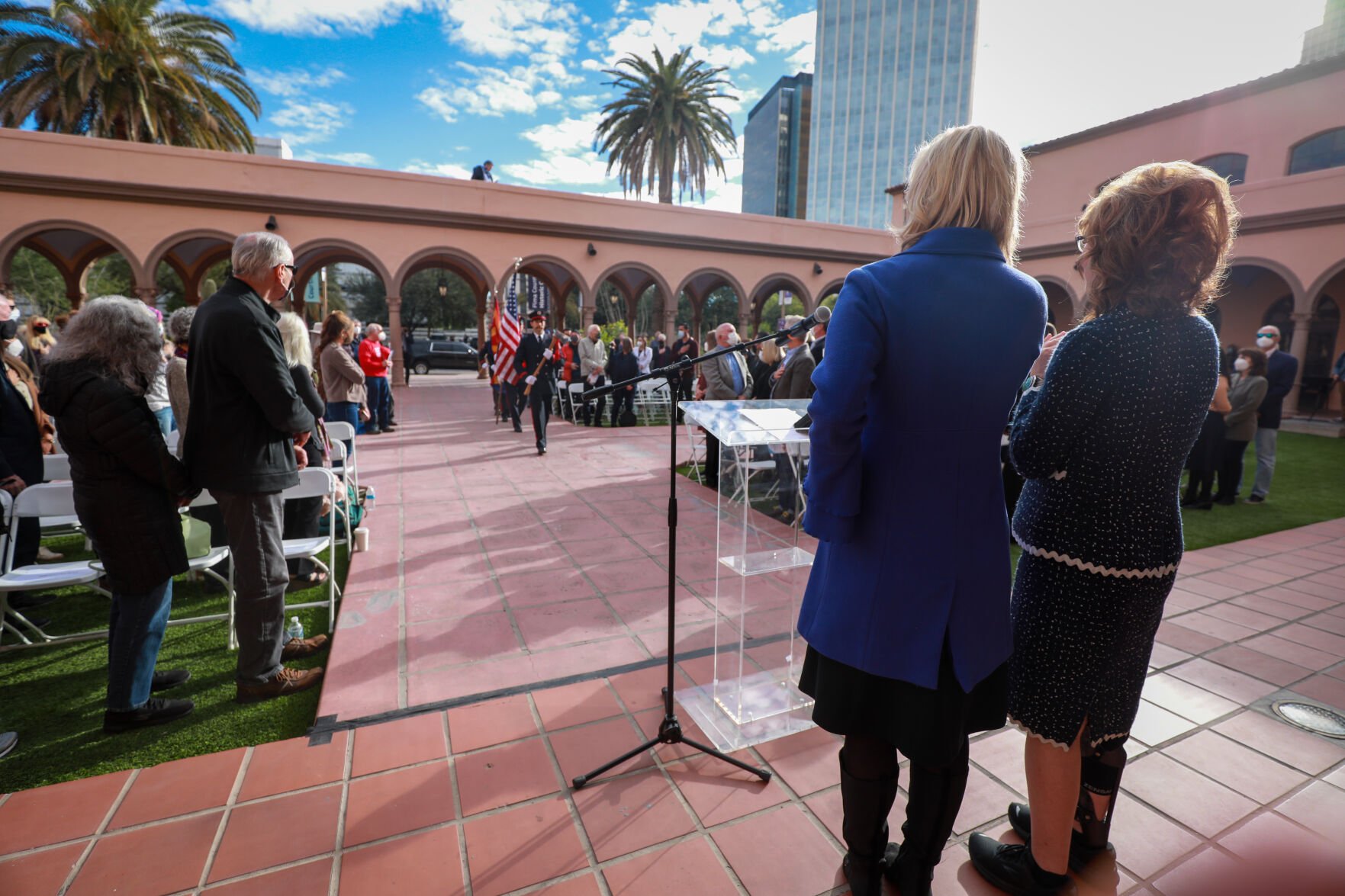 Ceremony marking the 11th anniversary of the Jan. 8, 2011 mass shooting